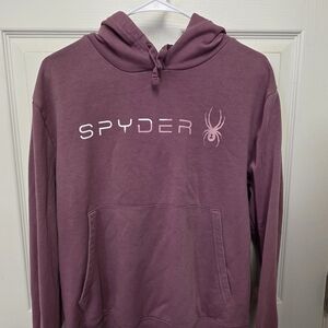 Spyder Men's Mauve Hoodie Sweater